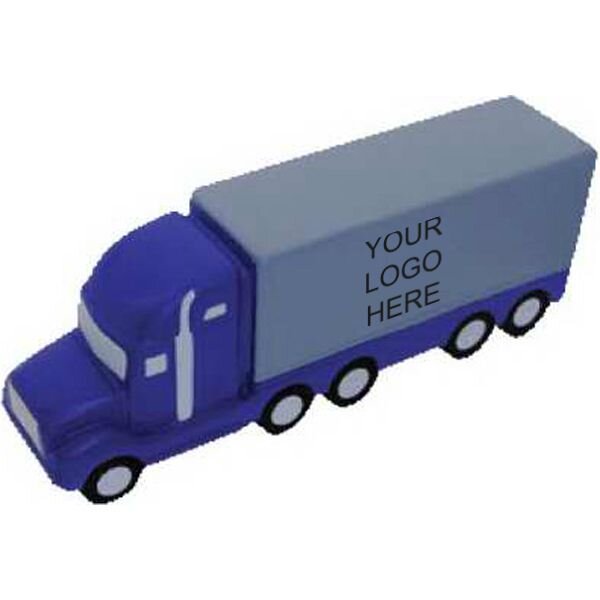 Main Product Image for Custom Printed Semi Truck Stress Reliever
