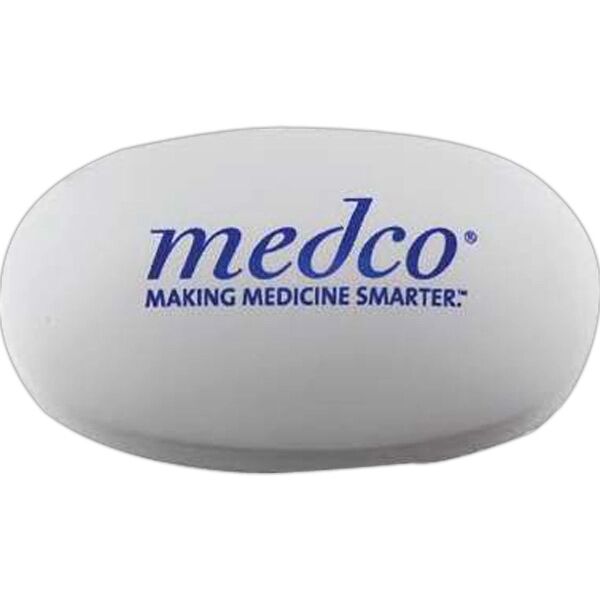 Main Product Image for Custom Printed Caplet Stress Reliever