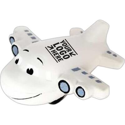Main Product Image for Custom Printed Happy Airplane Stress Reliever