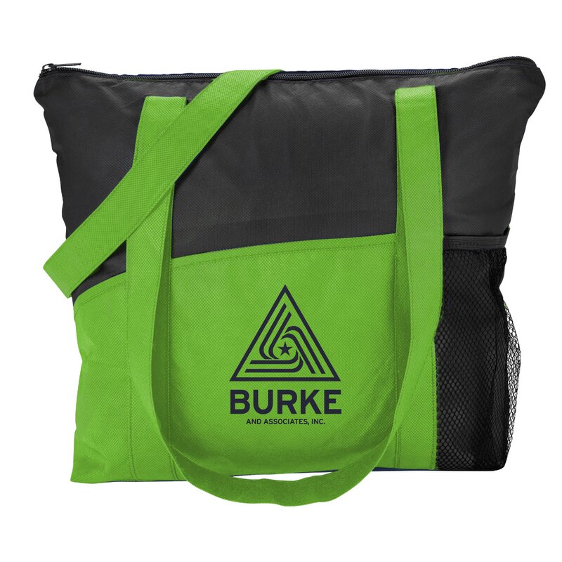 Main Product Image for Custom Printed Poly Pro Pocket Tote