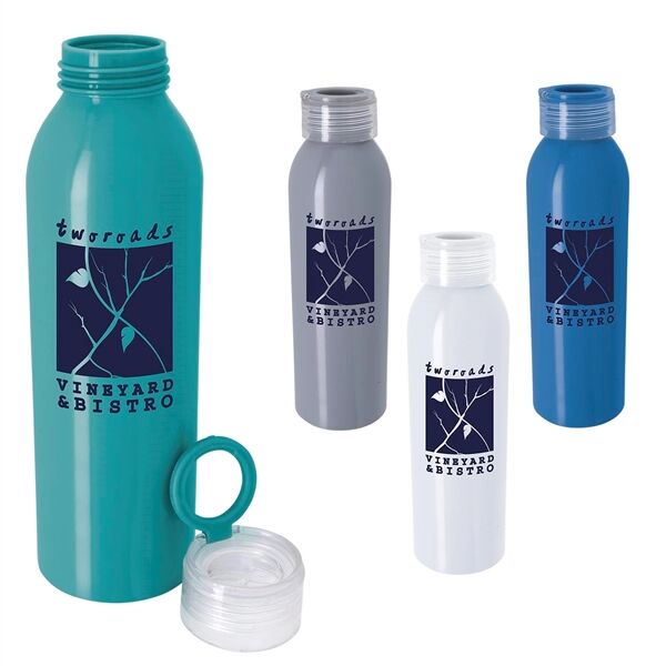 Main Product Image for Custom Printed Serene Aluminum Bottle - 22 oz.