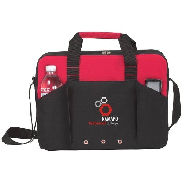 Main Product Image for Custom Printed Economic Force Brief Case