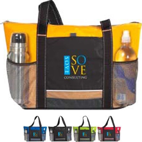 Main Product Image for Custom Printed Icy Bright Cooler Tote
