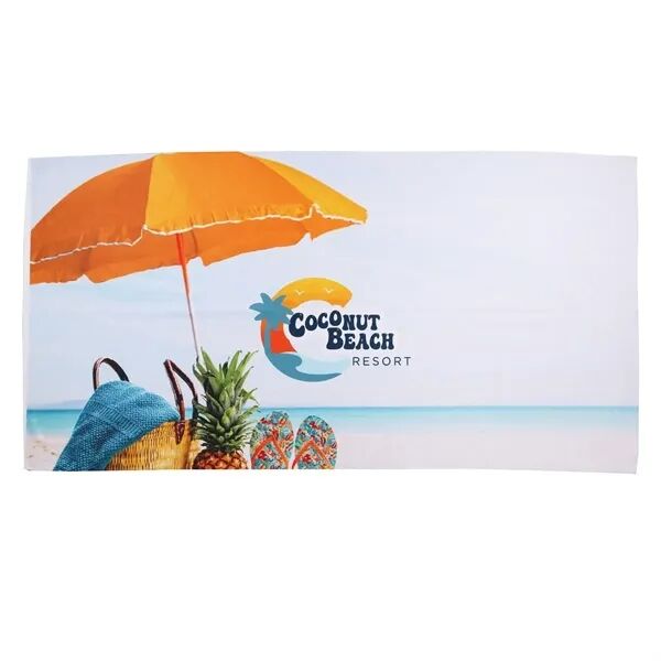 Main Product Image for Full Color Sublimated Beach Towel 62" x 32"