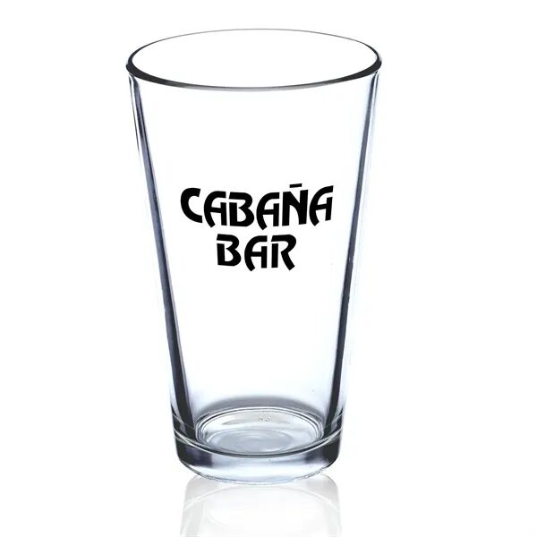 Main Product Image for Custom Printed Beer Pint Glass 16 oz