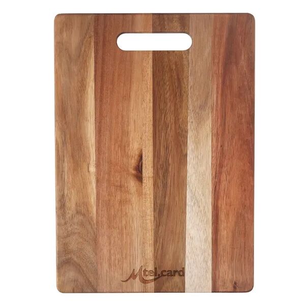 Main Product Image for Custom Printed Acacia Cutting Board with Handle