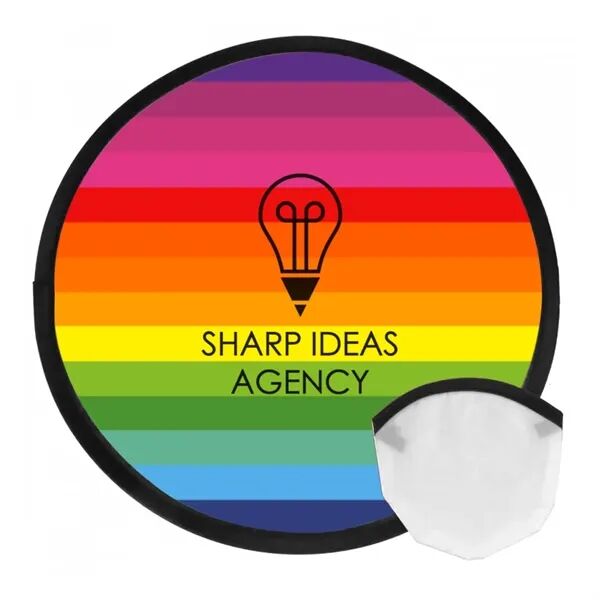 Main Product Image for Custom Printed Rainbow Fold Up Flyer with Case