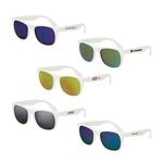 Buy Custom Printed Rubberized Mirrored Sunglasses