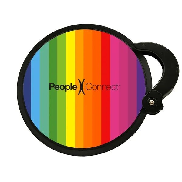 Main Product Image for Custom Printed Rainbow Collapsible Fan