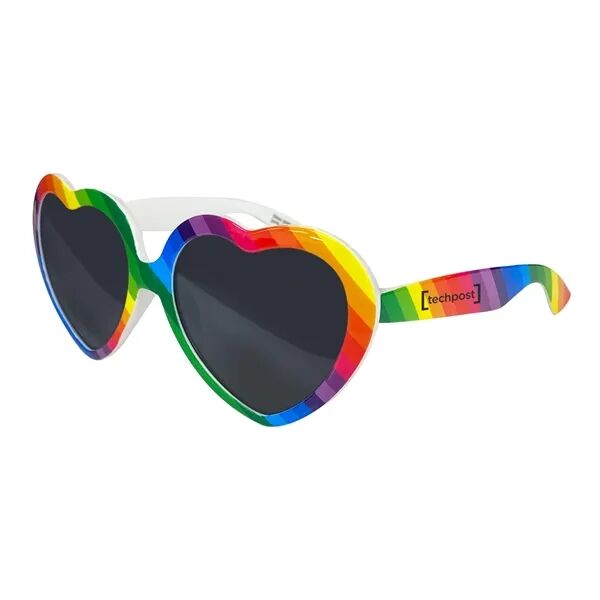 Main Product Image for Custom Printed Heart Shaped Sunglasses