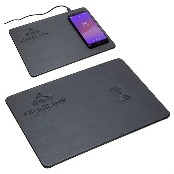 Main Product Image for Debossed Avalon II Mouse Pad with 15 W Wireless Charger