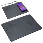 Buy Debossed Avalon II Mouse Pad with 15 W Wireless Charger