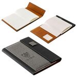 Buy Custom Printed Folio Refillable Hardcover Journal w/Card Pockets