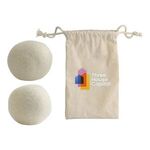 Buy Custom Toss N Dry 2-Piece Reusable Dryer Balls in Cotton Pouch