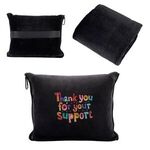 Buy Custom Printed Cuddle Travel Blanket with Attachable Hood