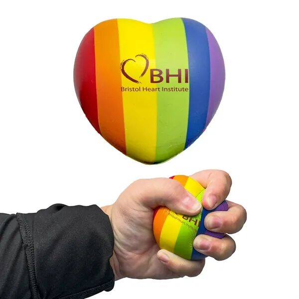 Main Product Image for Custom Printed Heart Stress Reliever