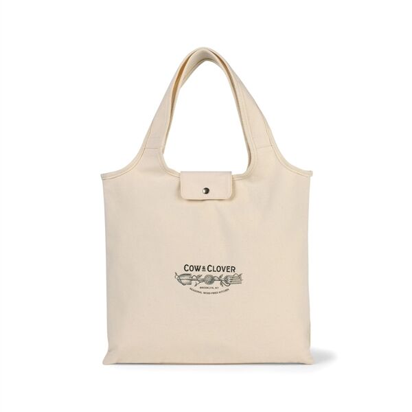 Main Product Image for Custom Printed Willow Deluxe Cotton Packable Tote