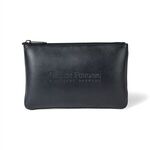 Buy Custom Printed Travis & Wells(R) Leather Zippered Pouch