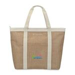 Buy Custom Printed KEEPCOOL(R) Nairobi Jute Shopper Cooler