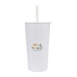 Buy Custom Printed Aviana(TM) Rowan Recycled Straw Tumbler 17 Oz