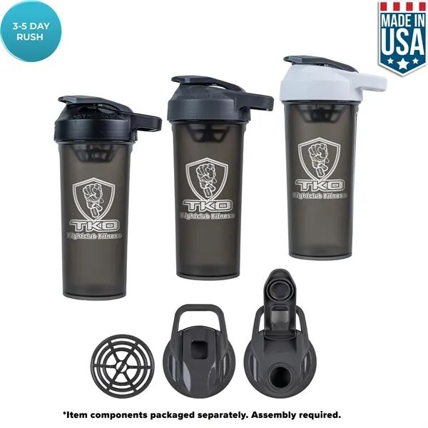 Main Product Image for USA Made Protein Sport Shaker Bottle 27 oz