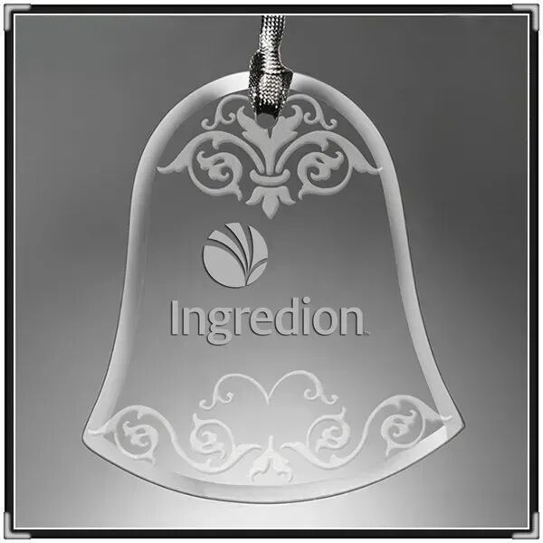 Main Product Image for Custom Engraved Bell Shape Glass Ornament