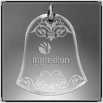 Buy Custom Engraved Bell Shape Glass Ornament