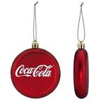 Buy Custom Printed Red Shatterproof Ornament