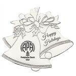 Buy Custom Printed Silver Bell Ornament