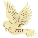 Buy Custom Printed Gold Dove Ornament