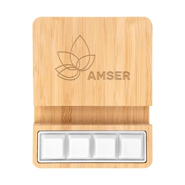 Main Product Image for Laser Engraved Stress Relief Wireless Charging Phone Stand