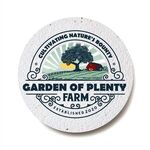 Buy Custom Printed Bloomin(R) Seed Paper Coaster