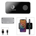 Buy Laser Engraved Triple Charge Glass Charging Pad