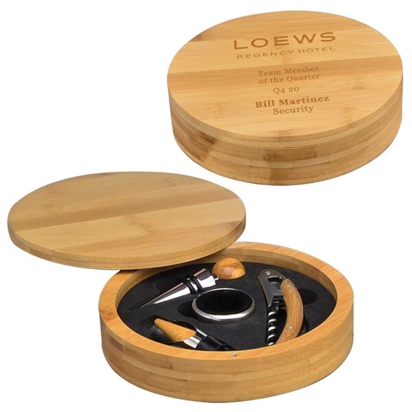 Main Product Image for Laser Etched Rhone Wine Set