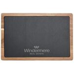 Buy Laser Etched The Charcuterie Wood/Slate Board