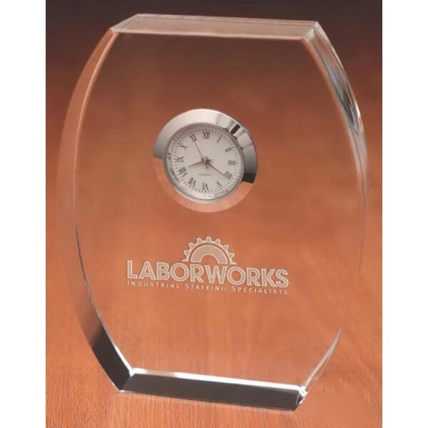 Main Product Image for Laser Etched Canterbury Clock