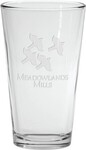 Buy Deep Etched Pint Glass 16 oz