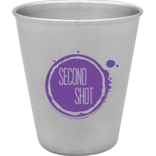 Main Product Image for Custom Printed Steel City Stainless Shot Glass