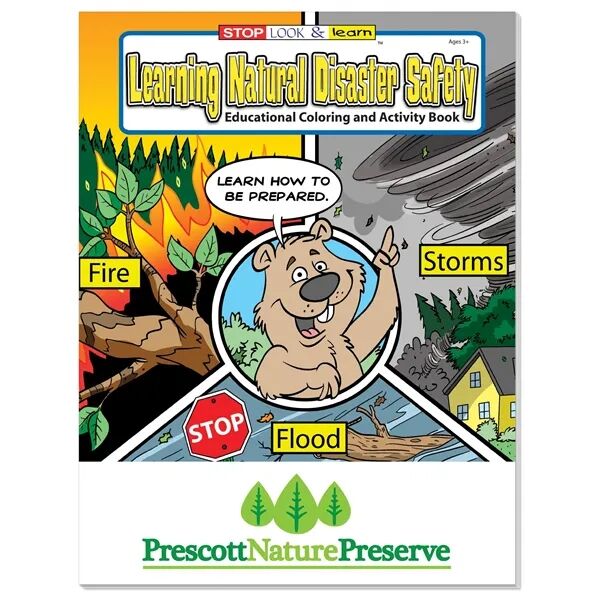 Main Product Image for Custom Good Value(TM) Coloring BookNatural Disaster Safety