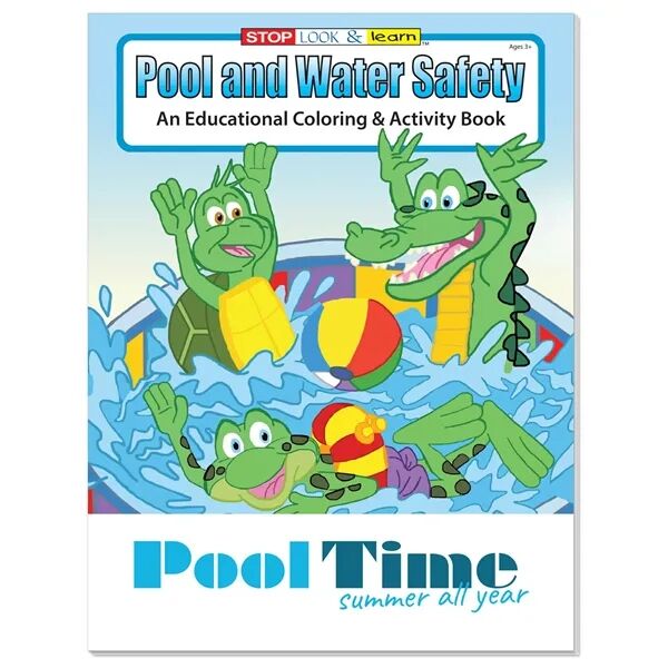 Main Product Image for Custom Printed Good Value(TM) Coloring Book:Pool & Water Safety