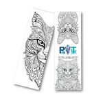 Buy Custom Printed Cat Coloring Bookmark