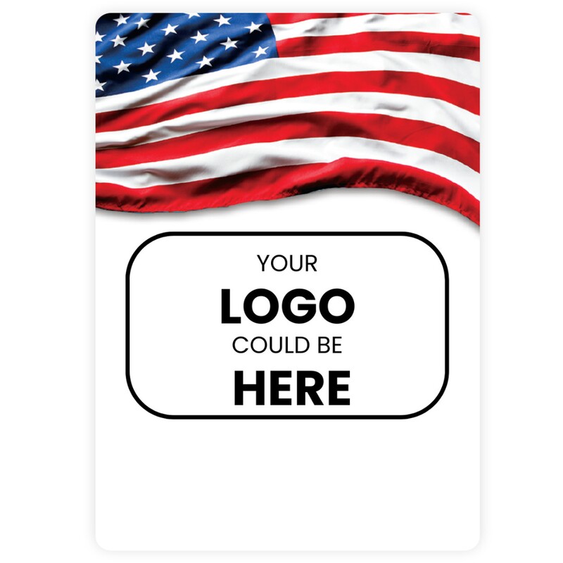 Main Product Image for Custom Printed Playing Cards USA Flag
