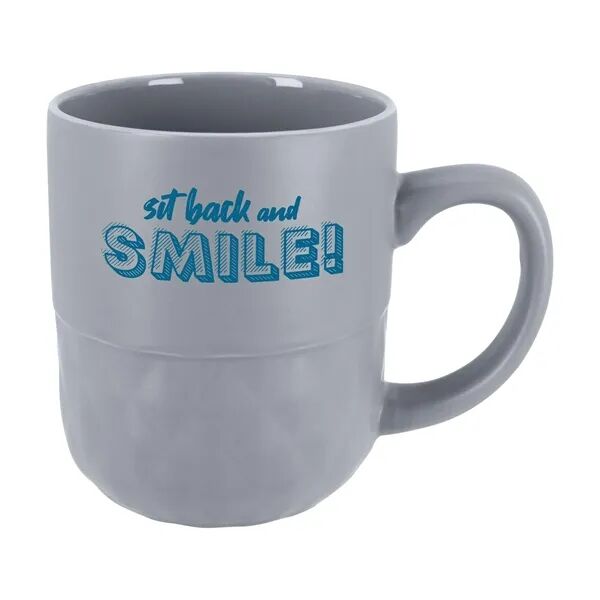 Main Product Image for Custom Printed Good Value(TM) Coffee Mug w/ Facet Texture 16 Oz