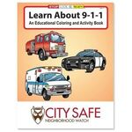 Buy Custom Printed Coloring Book: Learn About 911