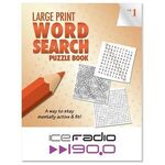 Buy Custom Printed Puzzle Book: LARGE PRINT Word Search