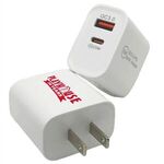 Buy Custom Printed 20W Fast Charge Wall Charger QC3.0 PD UL