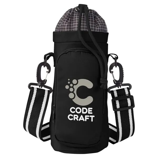 Main Product Image for Custom Printed Prime Line Academy Eco Friendly Water Bottle Bag