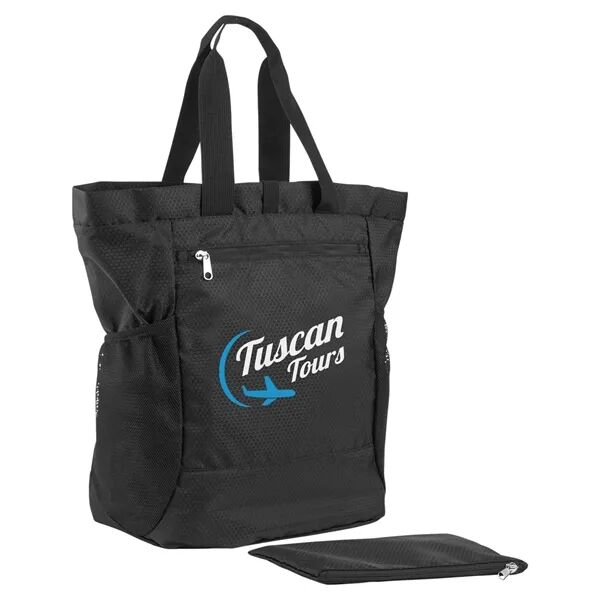 Main Product Image for Custom Printed In Transit Eco Friendly Packable Backpack.