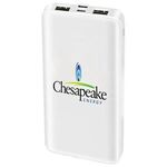 Buy Custom Printed 10,000 MAH DUAL PORT POWER BANK