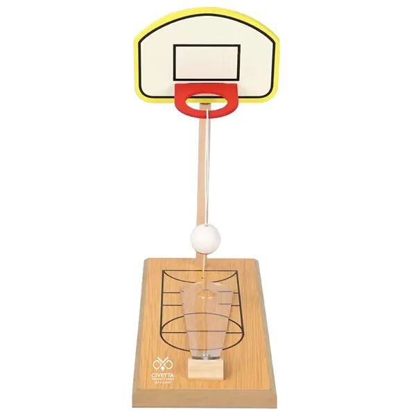 Main Product Image for Laser Engraved Mini Wooden Desktop Basketball Game